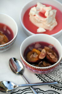 Baked Victoria Plums Baked Victoria Plums