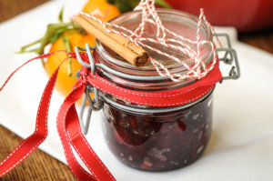 Spiced Cranberry and Plum Chutney