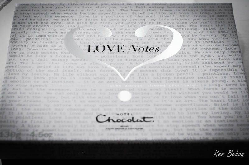 Love Notes Hotel Chocolat