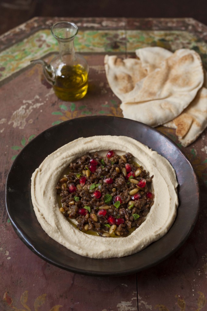 Whipped Hummus with Lamb