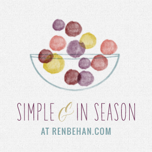 Simple and in Season NOW OPEN