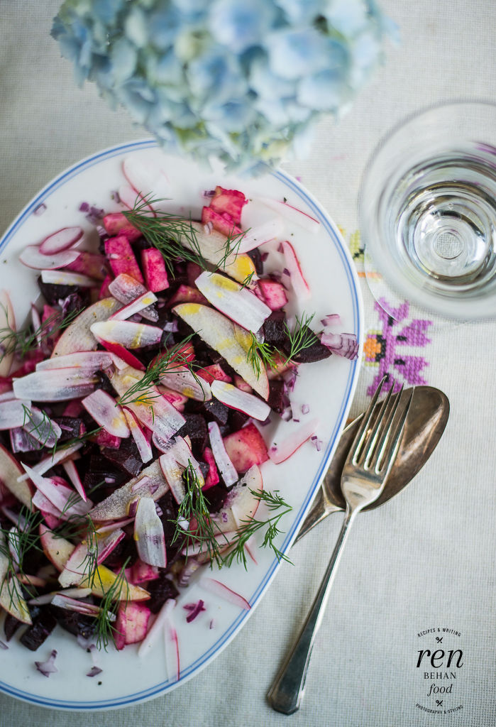 Polish Beetroot Summer Salad 