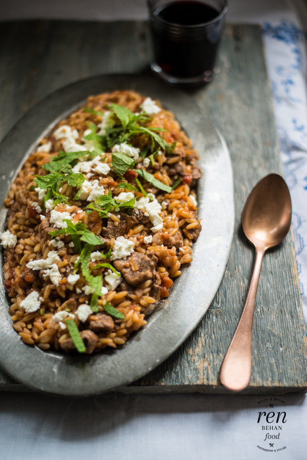 Cypriot Lamb with Orzo