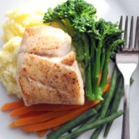 Fish is the Dish: Pan-Fried Coley (Wild Saithe) with Quick Cheesy Mash