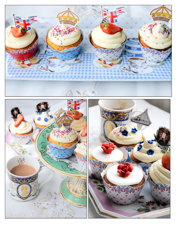 Diamond Jubilee Cupcake Ideas