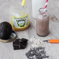 Healthy Hot Chocolate Breakfast Smoothies