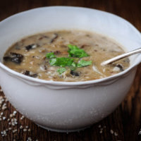 Recipe: Polish Wild Mushroom Soup