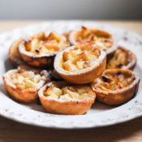 Toffee Apple Tarts, 3 years of blogging and a refresh!