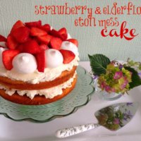 Strawberry Eton Mess Cake